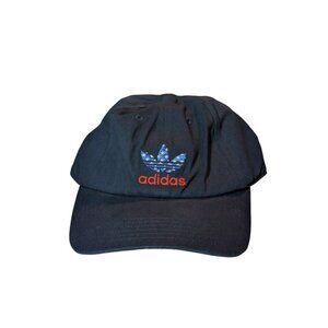 Adidas Men's Collegiate Navy Blue Americana Relaxed Baseball Cap One Size New